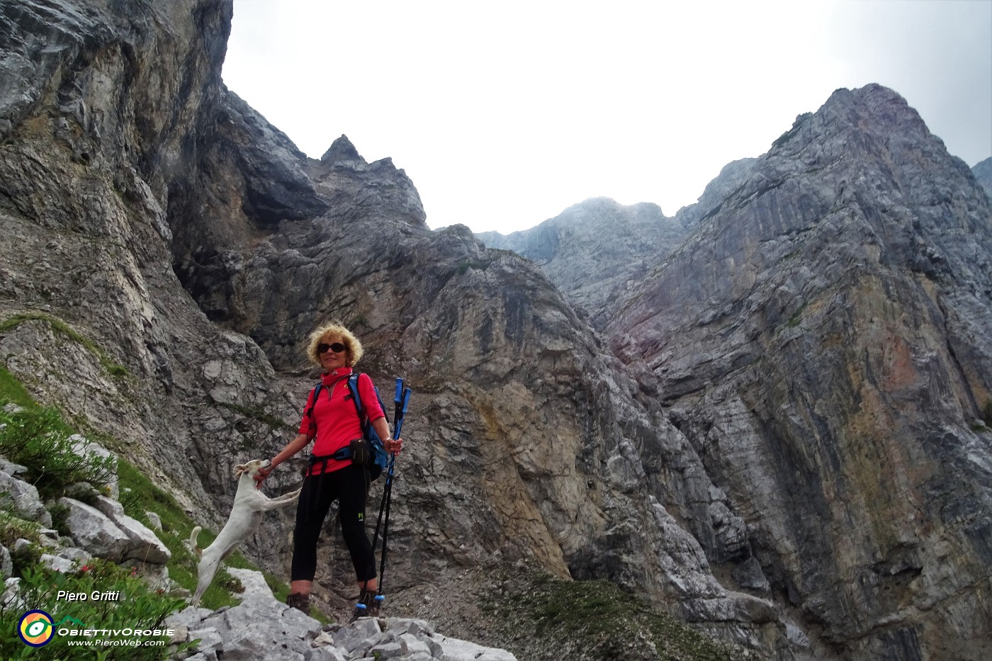 74 Imponenti pareti rocciose versante nord d'Arera.JPG